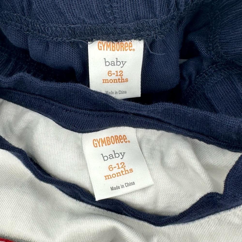 Old Navy and Gymboree Patriotic Baby Outfit Set Size 6-12 Months - Picture 8 of 11